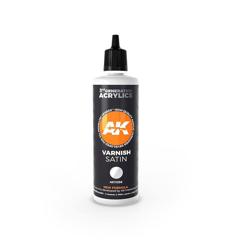 Satin Acrylic Varnish 3rd Generation Acrylic Paint